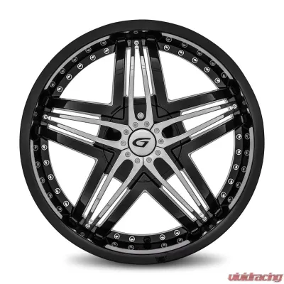 Diablo Blitz Wheel 22x9.5 Blank 40 73.1 Gloss Black - G1-229BLNK4073B